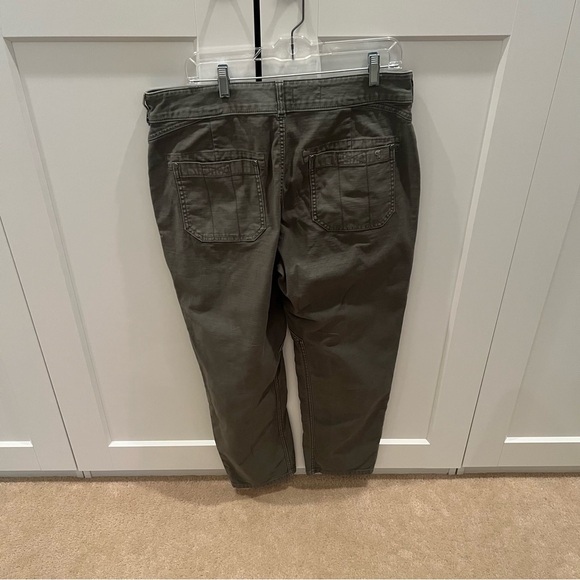 Pilcro Dark Green Cargo Style Pants - Picture 2 of 7